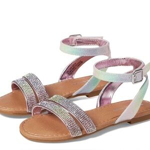 Pink Braided Sandals